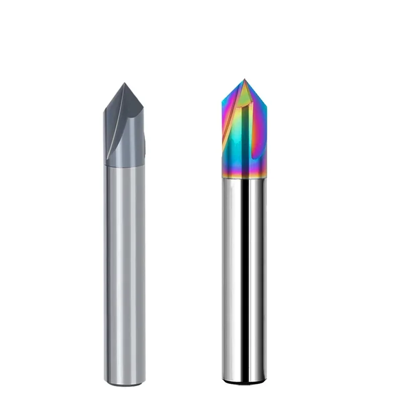 

HRC60 3 Flute Chamfer Milling Cutter 60/90/120 Degrees CNC Router Bit CNC Engraving Milling Tool Carbide Chamfering End Mill