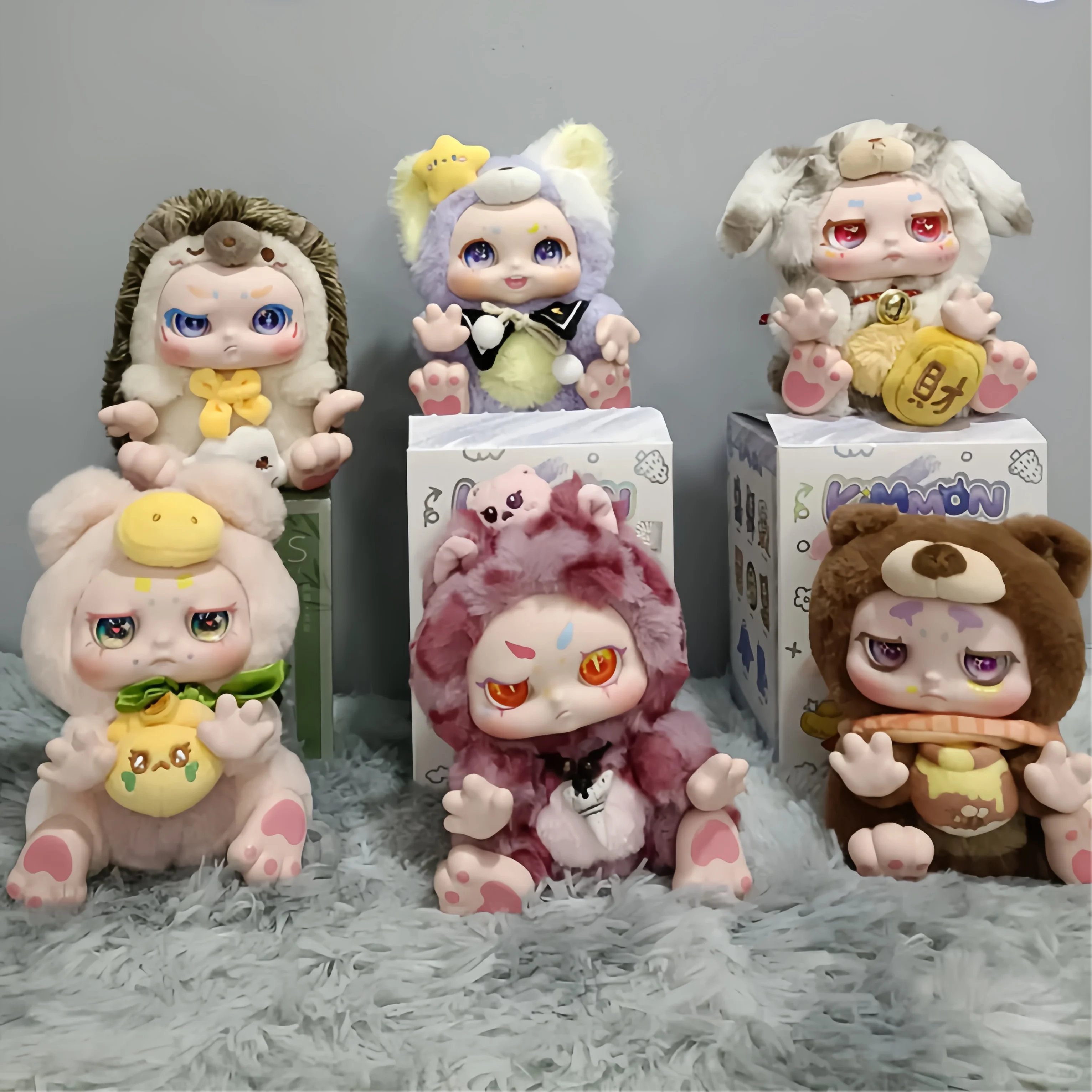 

Genuine Kimmon V2 Give You The Answer Series Blind Box Vinyl Dolltoys Anime Figures Mystery Box Collection Childre Birthday Gift