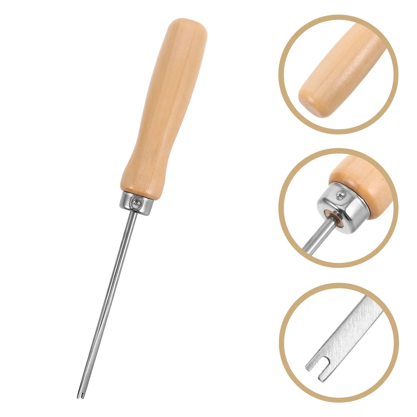 

Инструмент для набивки с деревянной ручкой, аксессуар для наполнителя из синтетического волокна, мягкий инструмент для набивки мягких игрушек и подушек