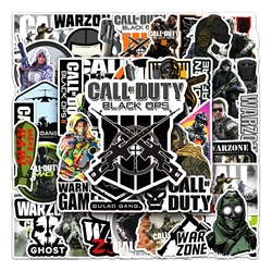 Cool Call of Duty COD Adesivos, Decalque Graffiti, Telefone, Mala, Laptop, Skate, PVC DIY, Decoração de Brinquedos Clássicos, Presente, 10 Pcs, 30 Pcs, 50Pcs