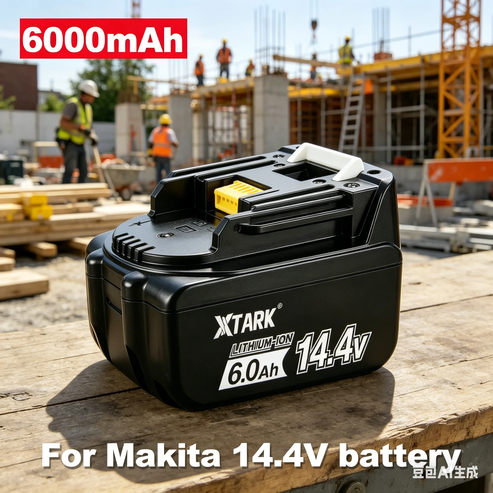 

14V 6.0Ah Rechargeable Li-lon Battery For Makita bl1430 BL1415 BL1440 196875-4 194558-0 195444-8 196388-5 BDF440