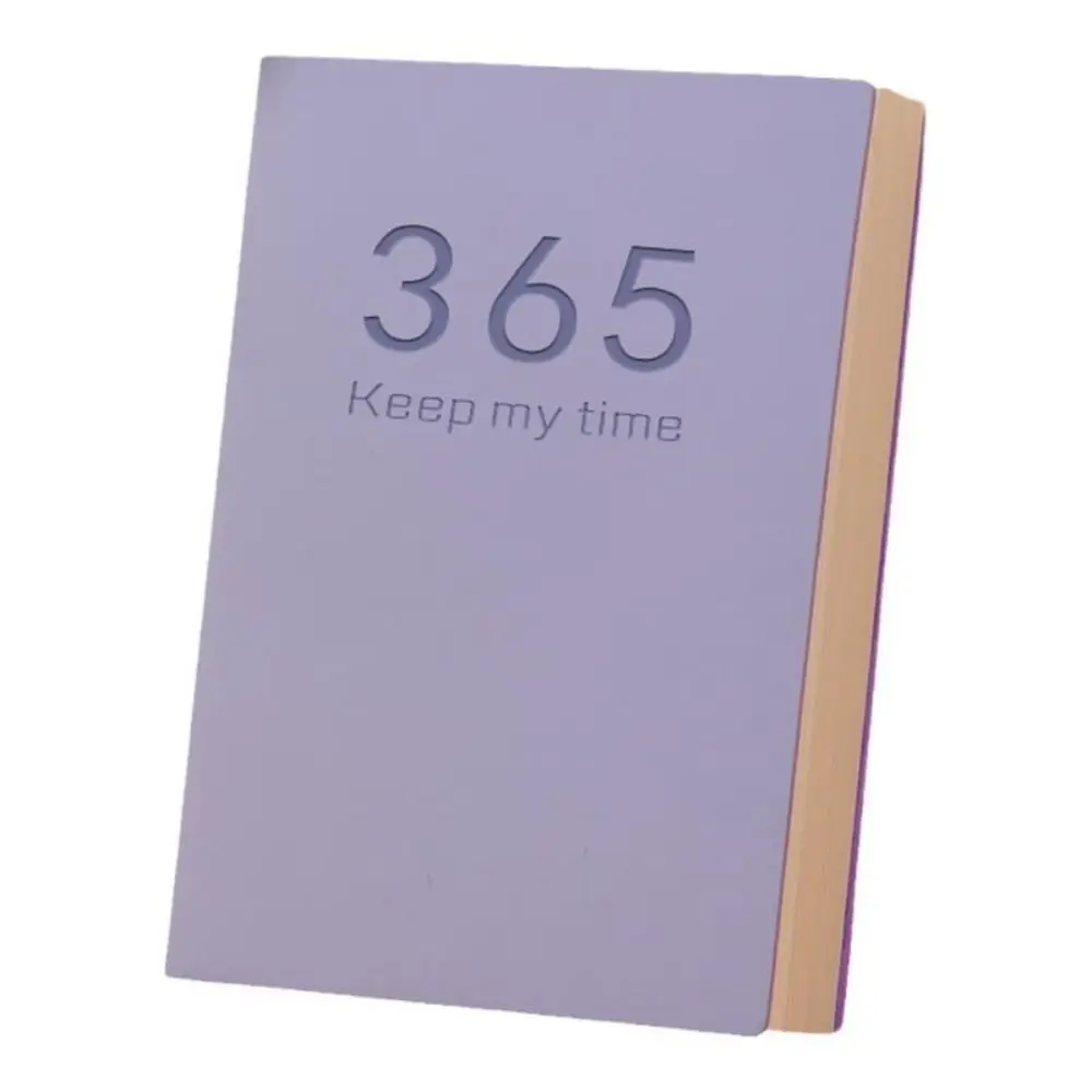 

Portable B6 2025 Agenda Book 365 Days with Calendar Notebooks To Do List English Notepad School Office