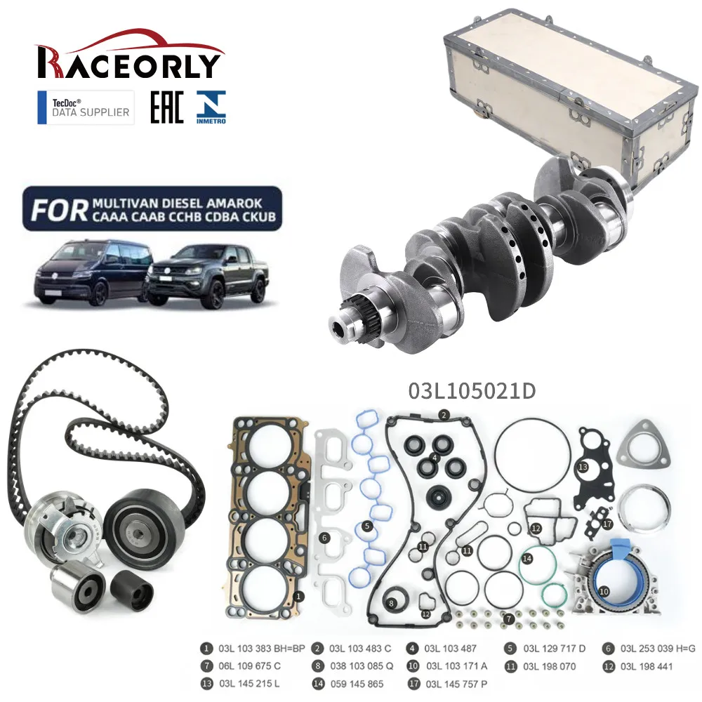 

RACEORLY Engine Rebuild Timing Kit For VW Amarok 2.0 TDI CDB CDC CNF CNEA CNFB