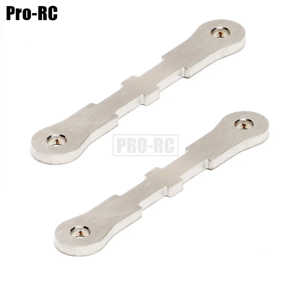 1 Juego de barra de amarre de mamparo superior e inferior de acero inoxidable 7726 piezas de mejora para Traxxas 1/5 X-MAXX 6S 8S pieza de coche Rc