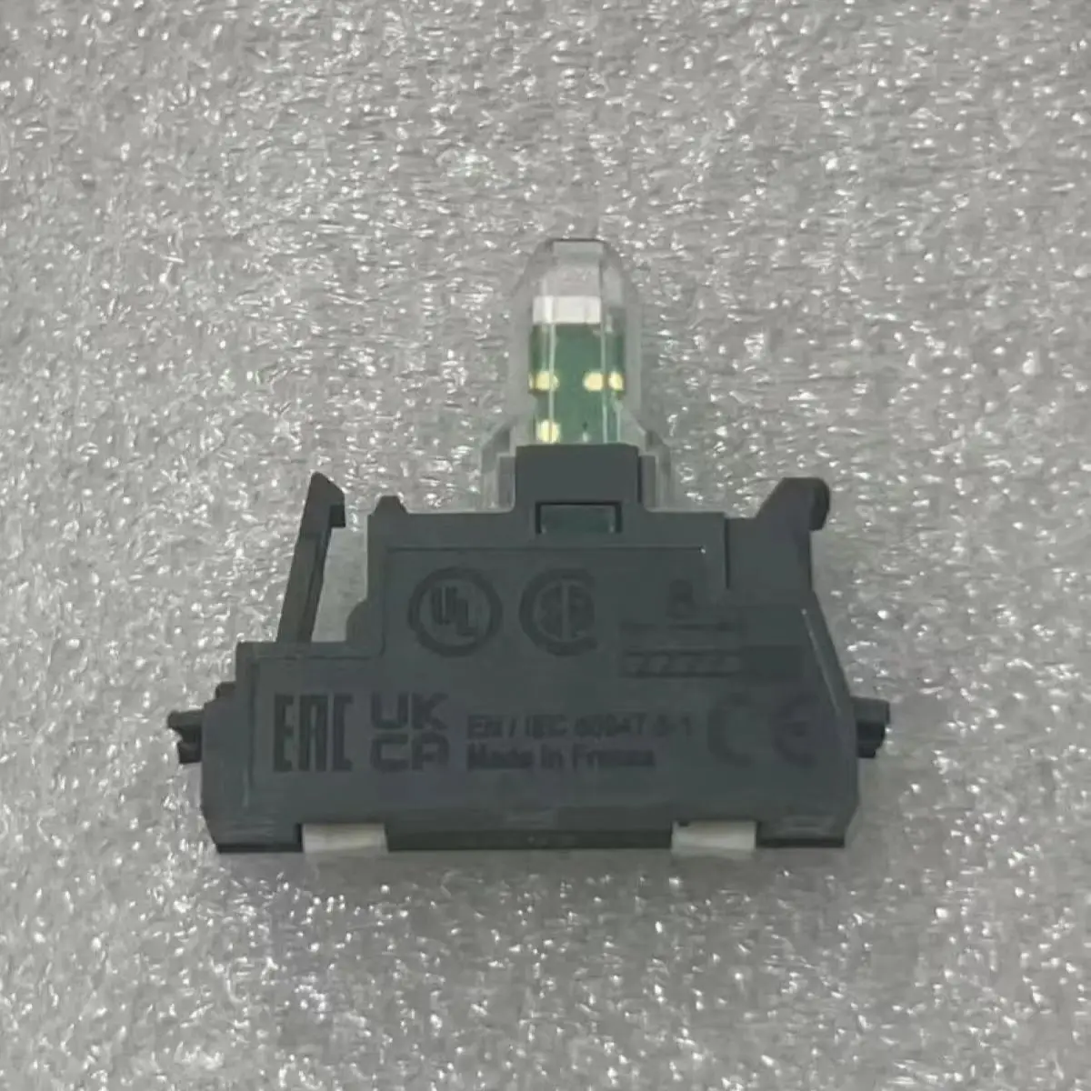 5 pcs ZBVB15 ZBV-B15 Light block for head Ø22, white, integral LED, spring clamp terminal, 24 V AC/DC