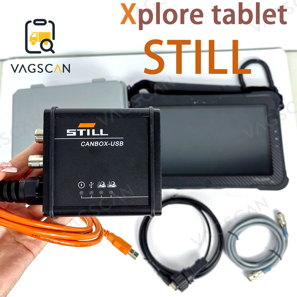 

for Still Incado Box Diagnostic Kit For Xplore tablet Forklift Scanner Toolsfor Still Interface Forklift Canbox STILL