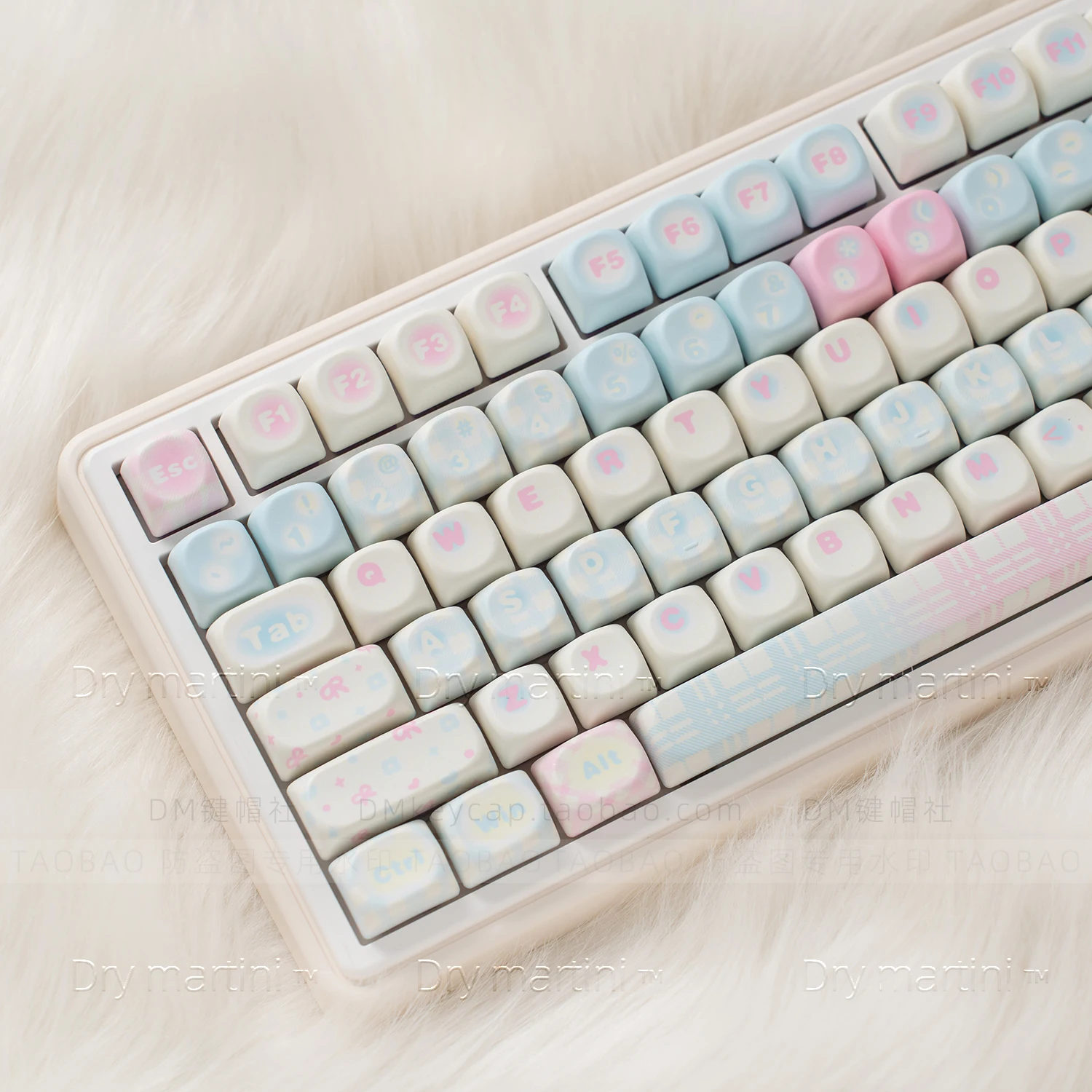 Keycap MOE ball cap halo PBT round five-sided hot sublimation 68 75 84 87 98 108 etc