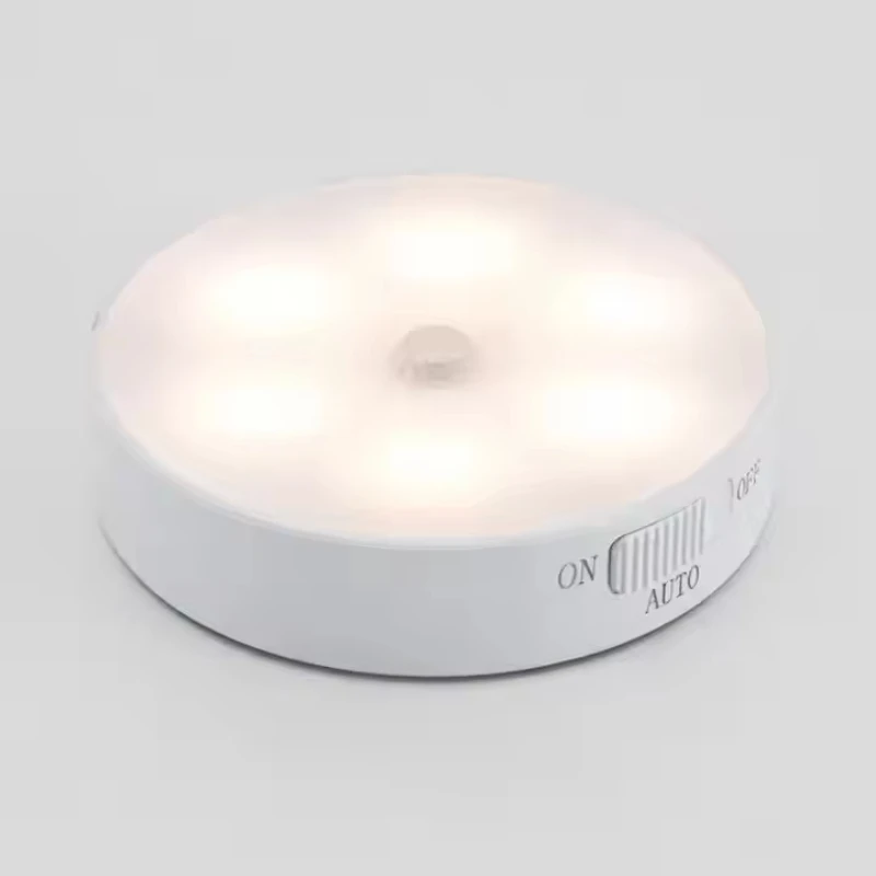 LED Night Lights for Bedroom Motion Sensor Night Lamp Kids Gift USB Charging Human Body Sensing Wireless Magnetic Night Light