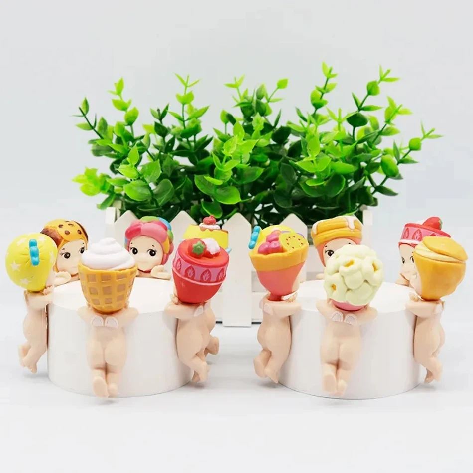 1-12 pièces nouvelle série de bonbons ange S avec boîte figurine d'anime poupée Hippie mignonne voiture à la mode ornements de téléphone portable jouet pour enfants cadeau d'anniversaire