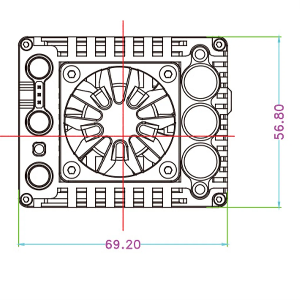 RC ESC SURPASSHOBBY Rocket Brushless E6 200A (3-8S) ESC 4S Elektroniczny regulator prędkości Wodoodporny dla 1/7 1/8 RC Car Buggy Car