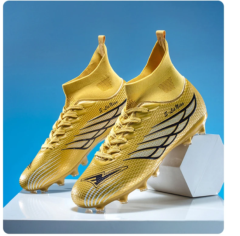 Professionelle Fußballschuhe Herren Fußballschuhe Society Fußballschuhe FG Ultraleichte Trainings-Fußballschuhe Outdoor-Sportschuhe – Detail 26