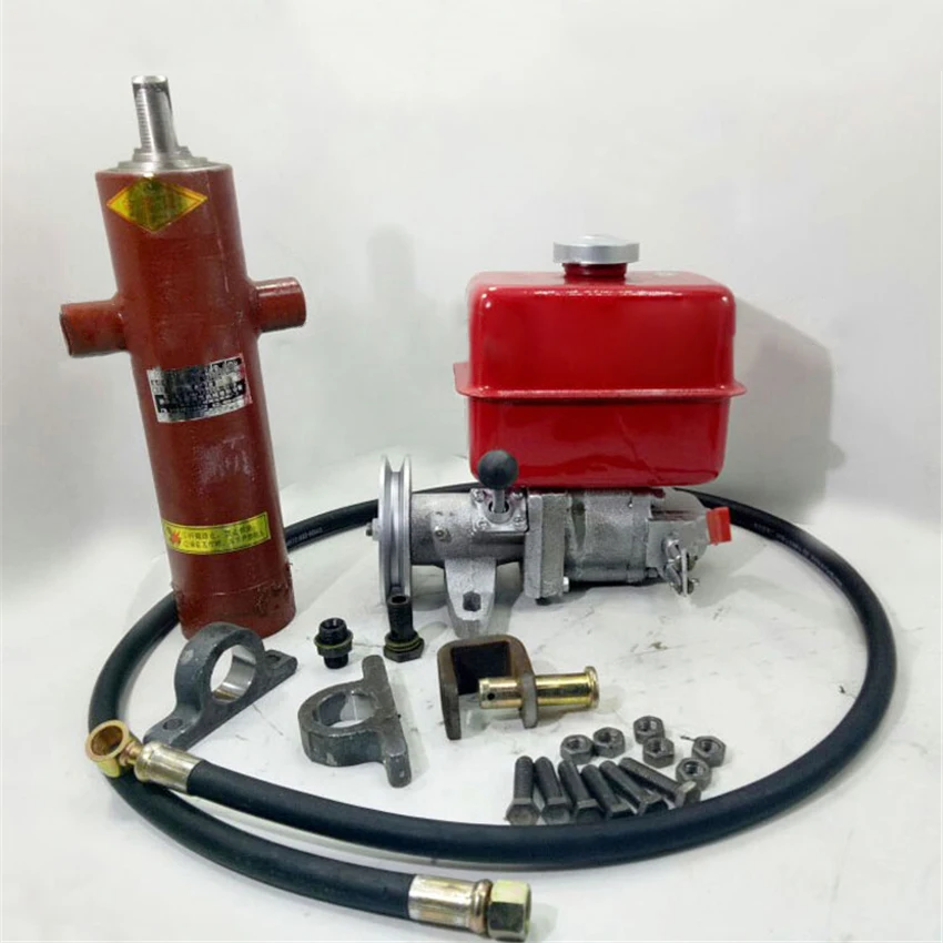 Conjunto Completo de Acessórios para Triciclo Diesel Agrícola Modificado Dump Bucket Seção Cilindro de Óleo Telescópico 750 900 1050