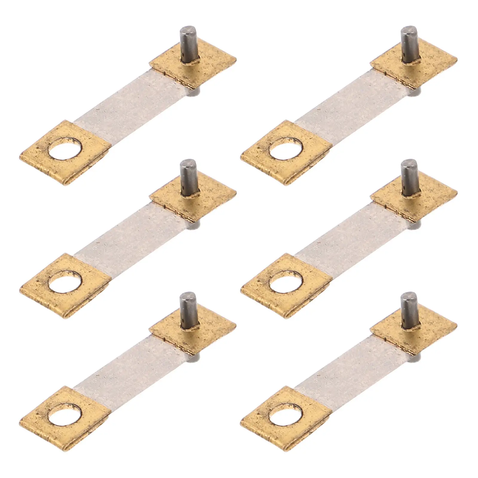 6pcs Grandfather Clock Pendulum Springs Replacement Repair Parts Mechanical Clock Pendulum Suspension Spring Vintage Clock Parts