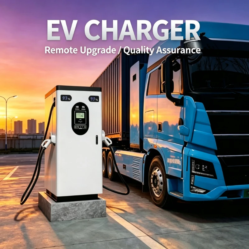 30-400KW DC Fast Charger CCS2 High Power EV Charging Station for Highway Rest Areas Commercial Parking and Fleet Charging