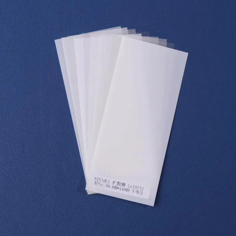 10Pcs/Set Diffusion/Reflective Film Suit LED Light Diffuser Film Box Lighting Backlight Homogenizing Film PET Light Guide Sheet