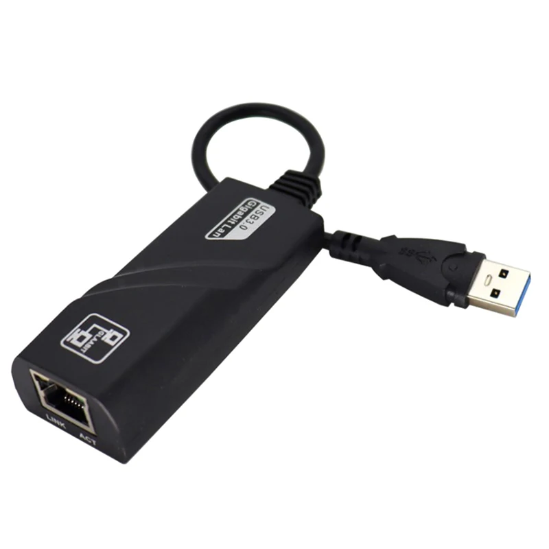 1000Mbps USB3.0 Wired USB To Rj45 Lan Ethernet Adapter Network Card For PC Laptop