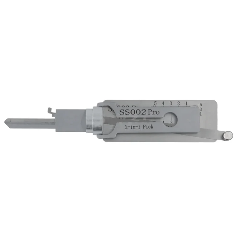 SS002 LISHI 2-in-1 5Pin For  S-slot lock core Lishi Lock pick tool locksmiths tool view 4