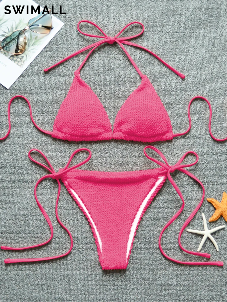 Gợi Cảm Micro Bikini Họa Tiết Đồ Bơi Quần Áo Bơi Nữ Viền Dây Bikini Bộ Brasil Áo Tắm Mặc Đi Biển Nữ Biquni