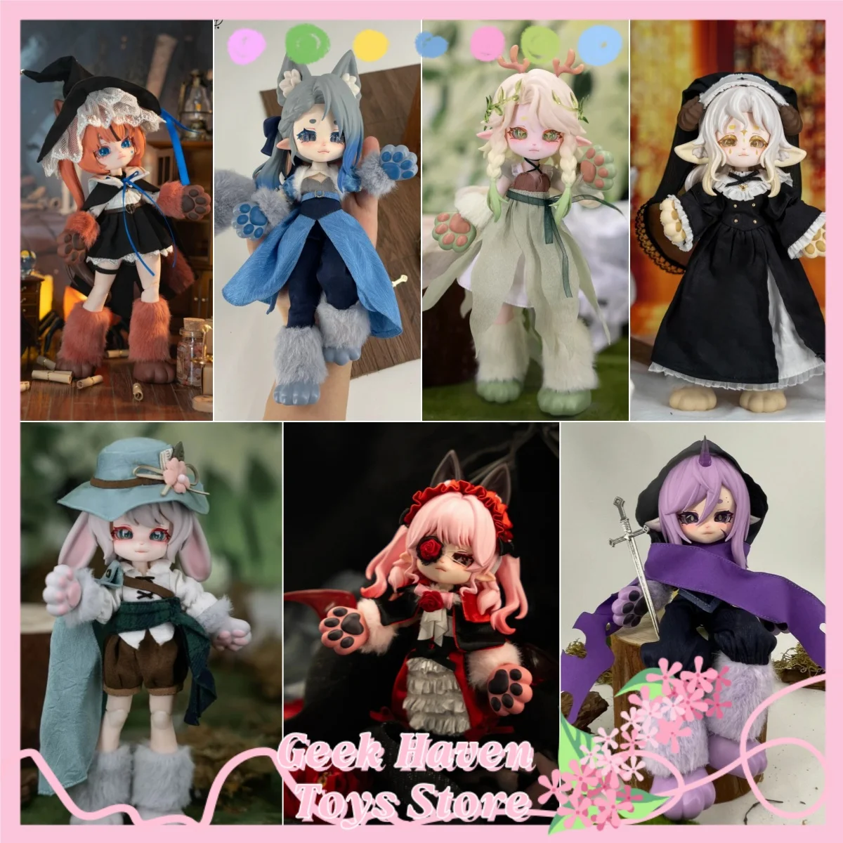 

In Stock Gift For Luna Blind Box 12 Points Mjd Movable Doll Toy Figurine Figurine Figurine Bjd Doll Cute Birthday Holiday Gift