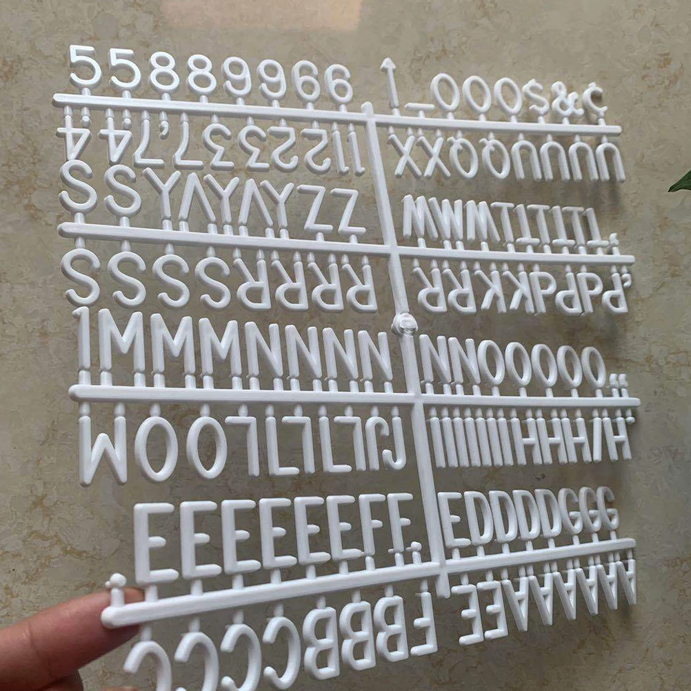 Wooden Letter Changeable Message Home Rustic Wood Framed Memo Board Detachable Letters Wall Display Communication