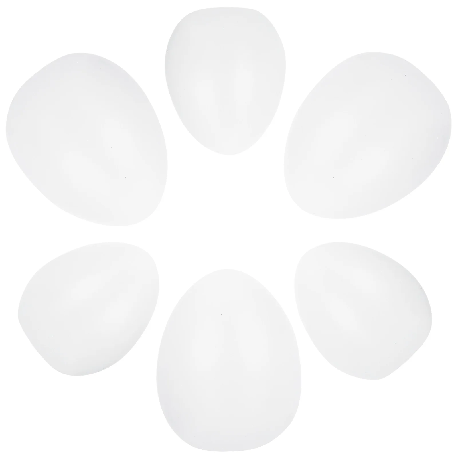 

6 Pcs Easter Egg Painting Kits Plastic Craft Eggs Kids Art Supplies Holiday Easter Supplies Gifts Festive Decor