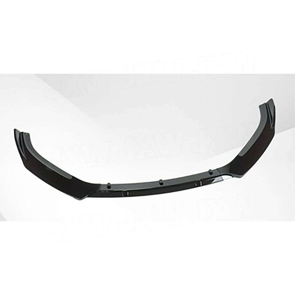 

Для MAZDA 3 Axela 2014-2019: глянцевая черная накладка на передний бампер из ABS-пластика, защитная накладка-спойлер, обвес, диффузор