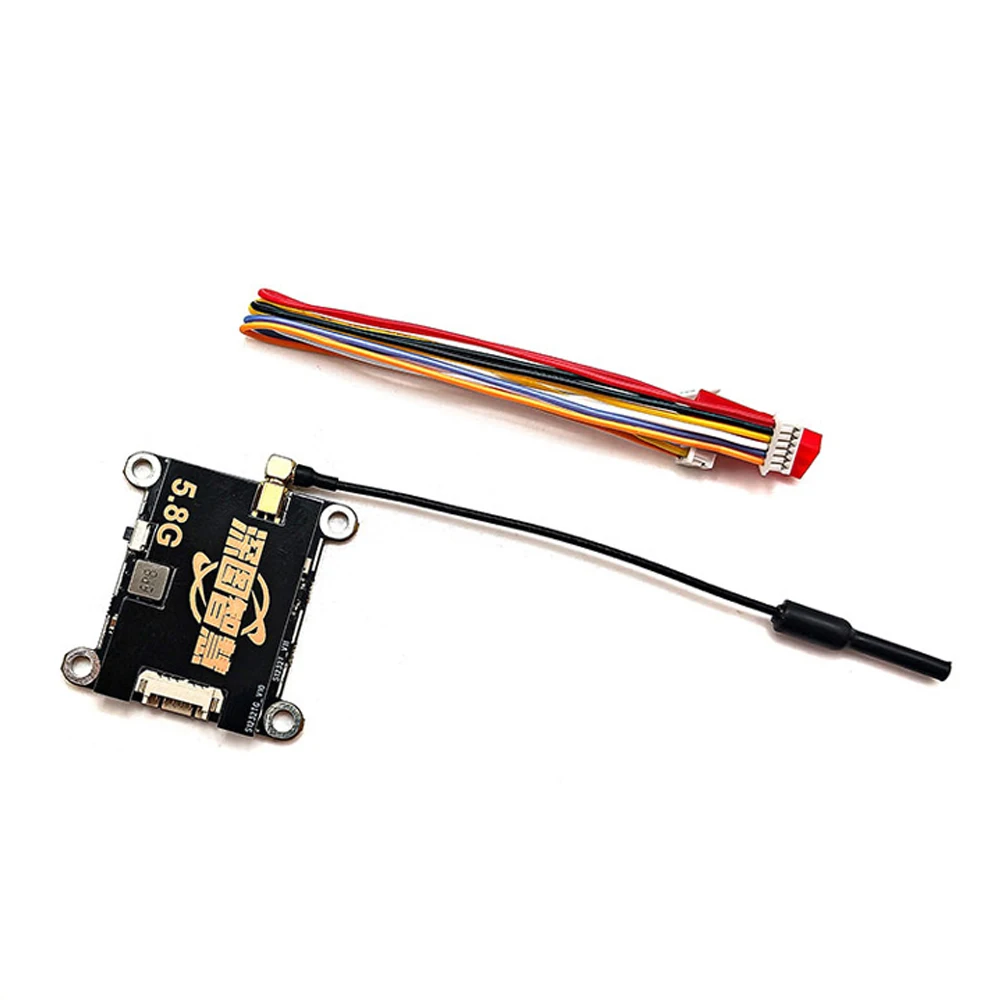 

Видеопередатчик SLONWAKE S1232T 5.8ГГц 48 каналов VTX 200мВт 500мВт 1Вт 2Вт с регулируемой мощностью, FPV, 7-32В, низкая задержка, модуль VTX