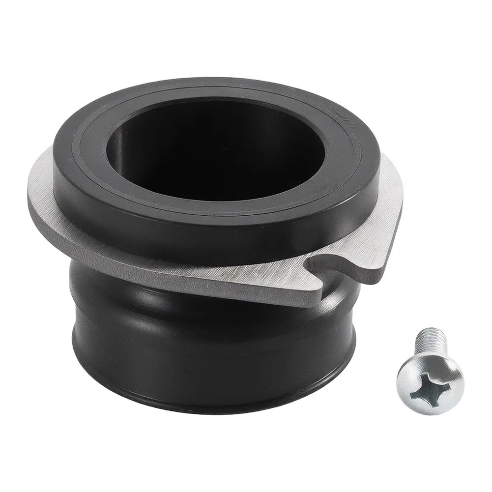 Black Garbage Disposal Stainless Steel Fittings Waste Disposal Parts Sturdy Rubber Material 304 Stainless Steel
