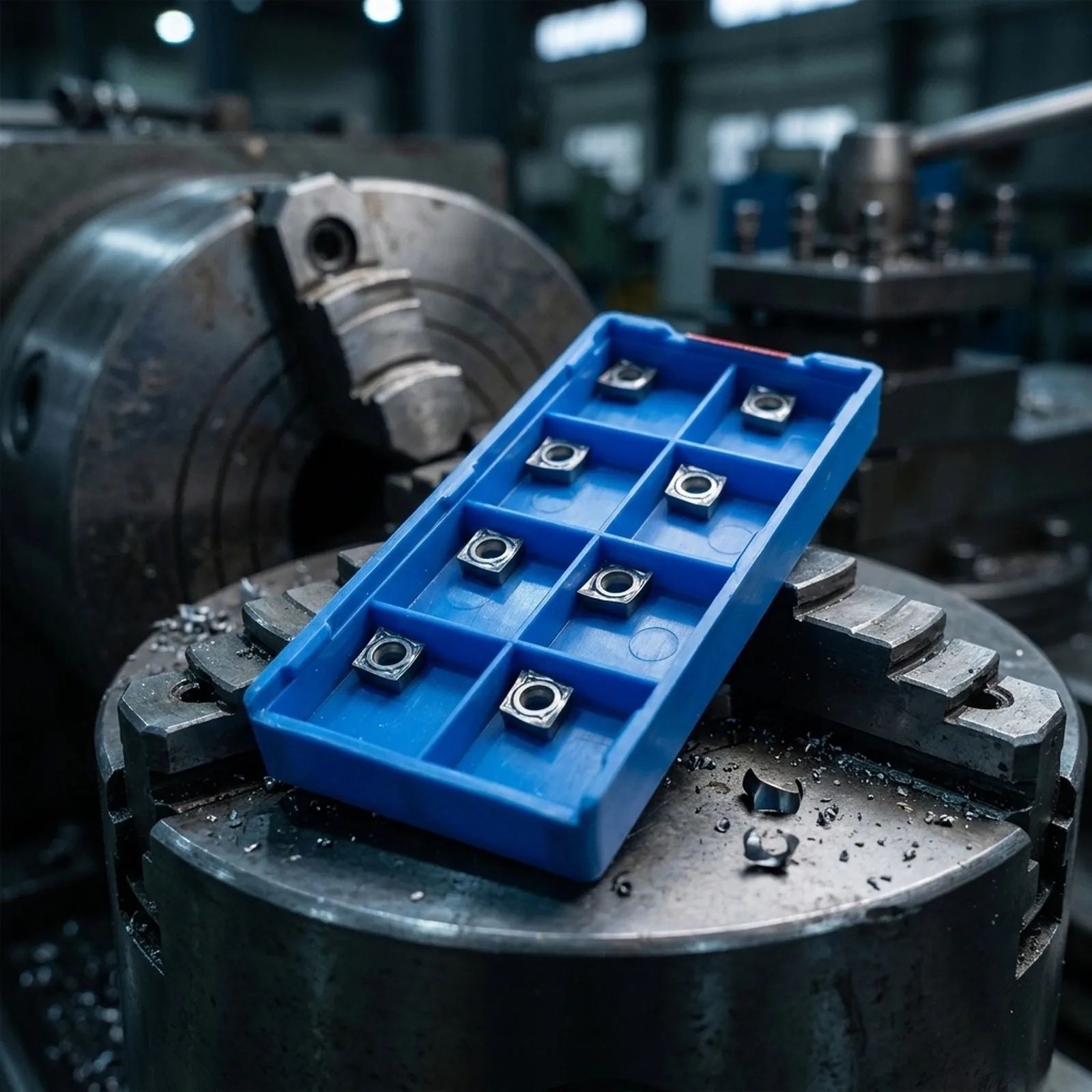 80 Degree Carbide Aluminum Turning Insert Model CCGT060202AK H01 CCMT060202 with Strong Resistance for Large Scale Cutting
