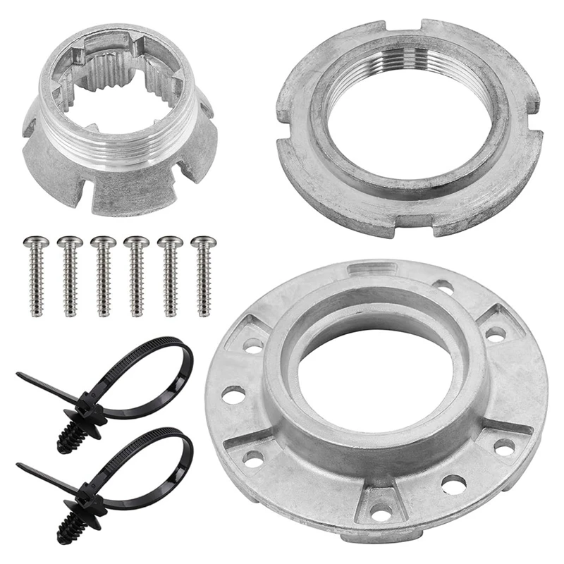 W10324651 Washer Basket Drive Hub Kit W10291416, W10291417, PS2581262 Silver For Quiet, Leak-Free Performance