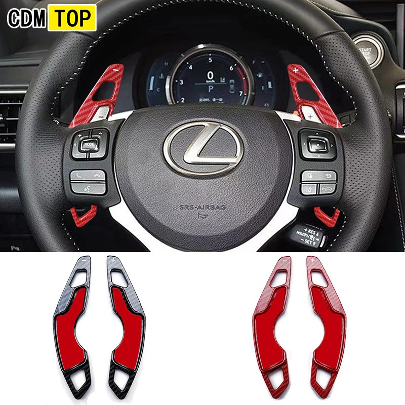 Car Steering Wheel Shift Paddle For Lexus NX IS RC 200 250 300 300h 350 Gear Extend Shifters