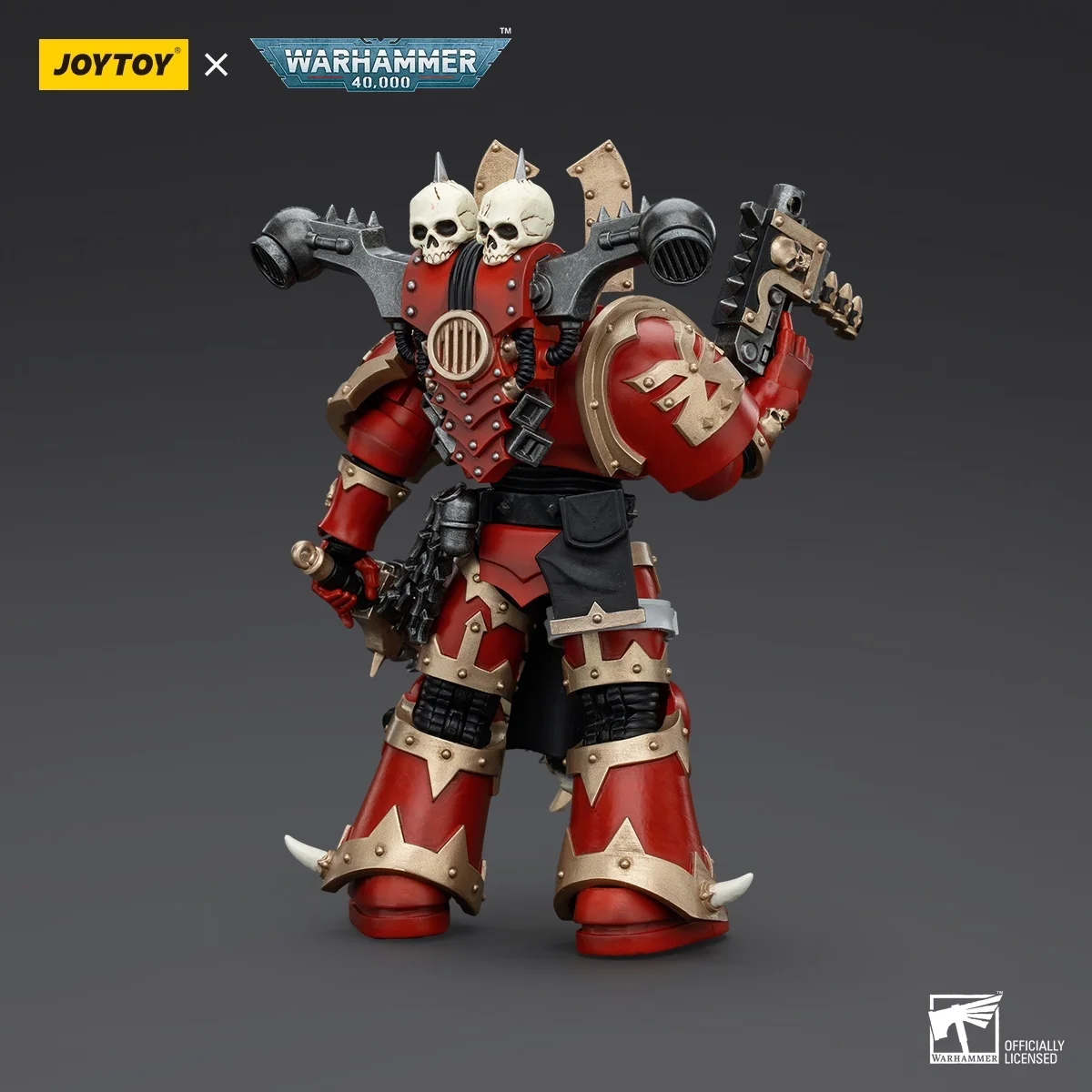 JOYTOY Warhammer 40k World Eaters Khorne Berzerker 6 شخصيات الحركة المجموعة الأصلية دمية الديكور هدية نموذج المرآب