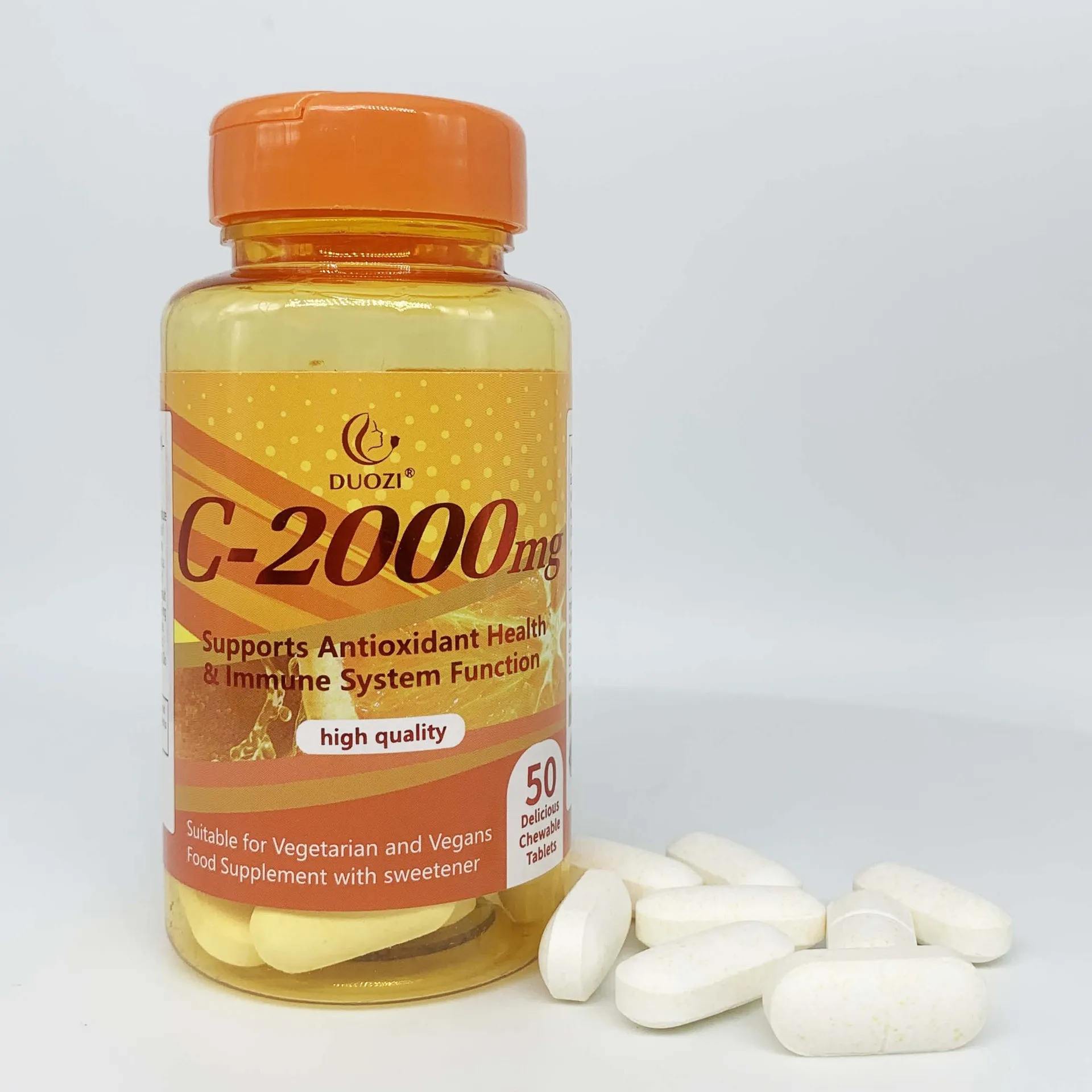 

Vitamin supplement VC2000mg tablet basic nutrition supplement maintains bone health and nerve function health food