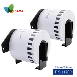 DK 1209 Thermal Paper DK-11209 Label 62mm x 29mm 800pages roll Continuous Compatible for Brother QL Label QL-500 QL-570 Printers