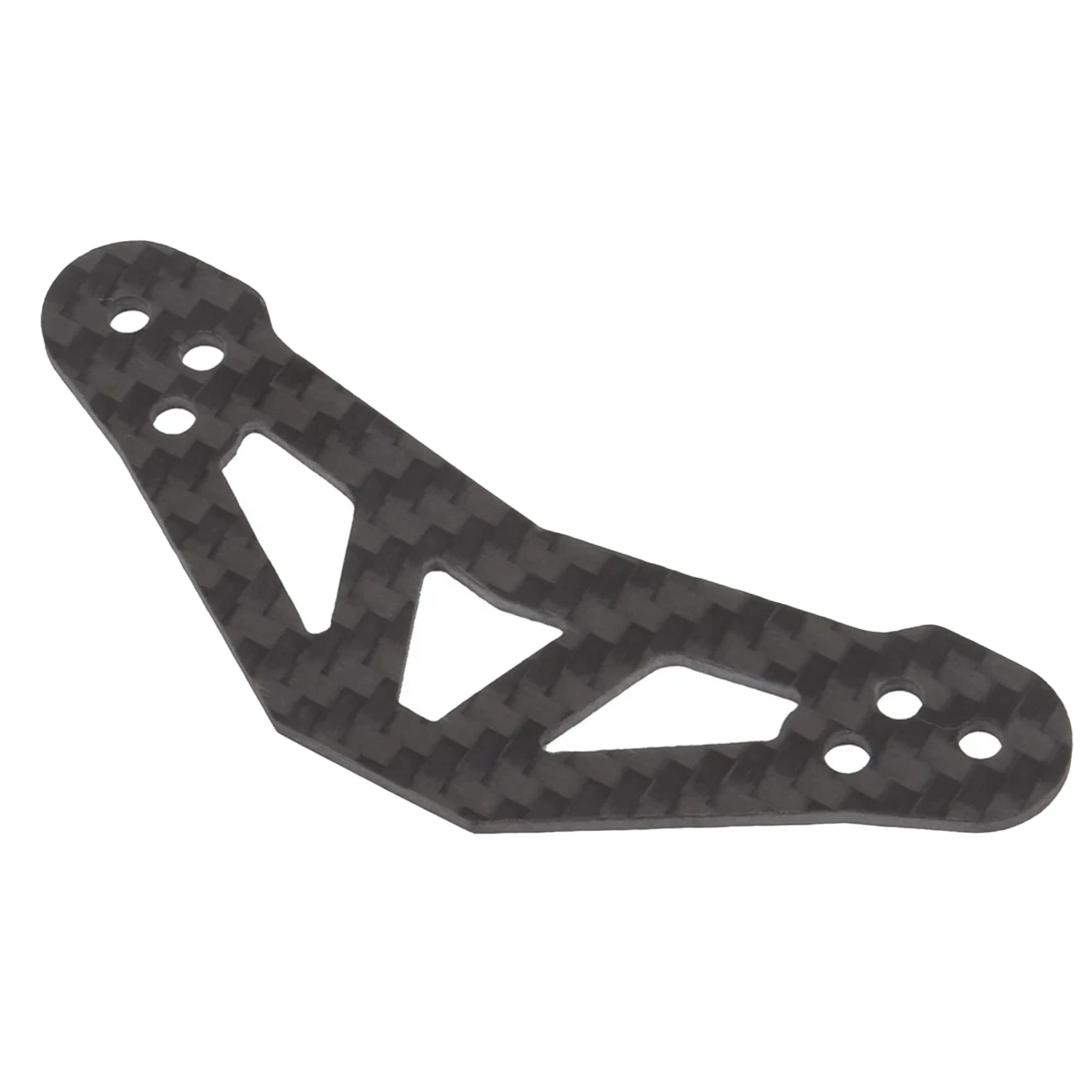 Carbon Bumper Stopper for 1/10 RC Car Tamiya TT01 TGS Replaced 53682 Upgrades Accessories