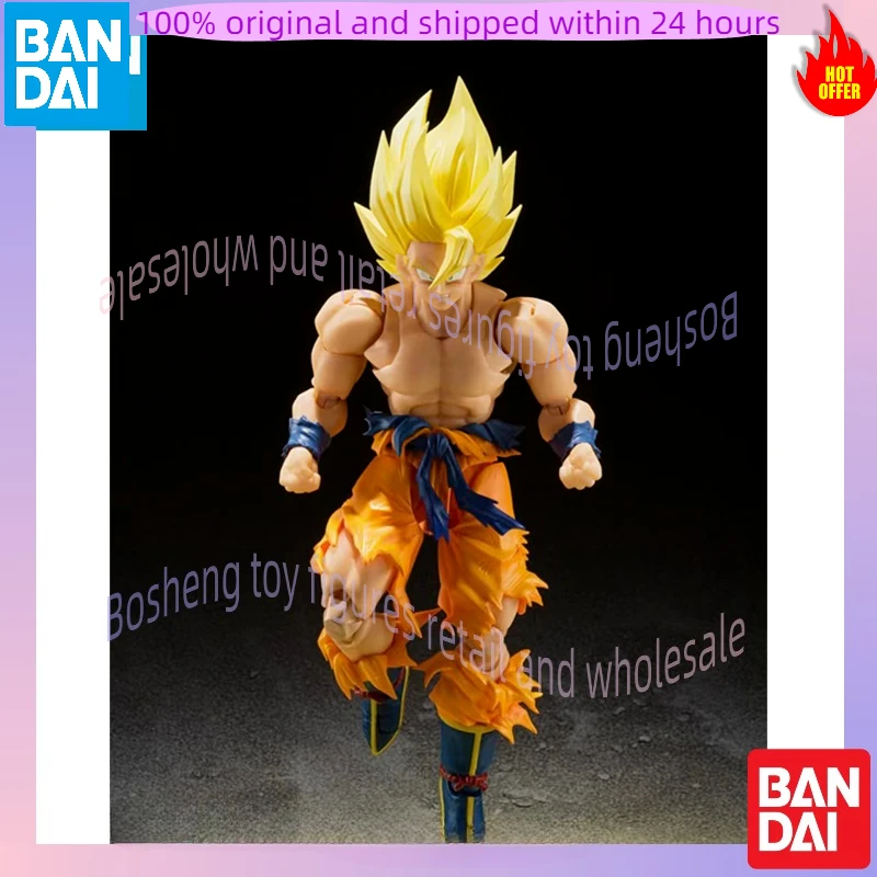 Original Bandai S.H.Figuarts SHF Super Saiyan Son Goku The Legendary Super Saiyan  in Stock Anime Model