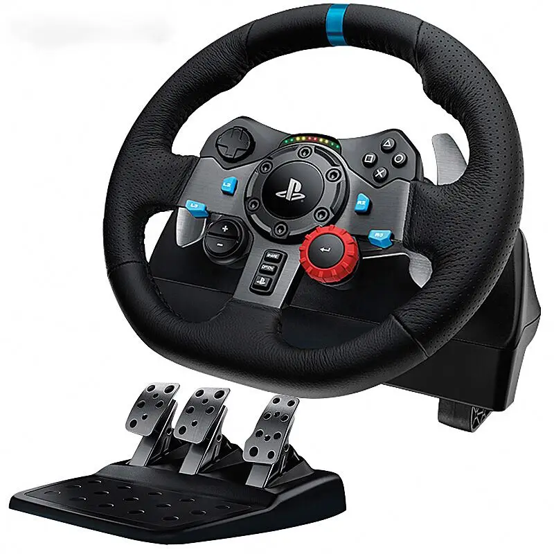 

Original Volante Logitech G29 Steering Driving Force Racing Gaming Wheel Logitech G29 control gamepad video games