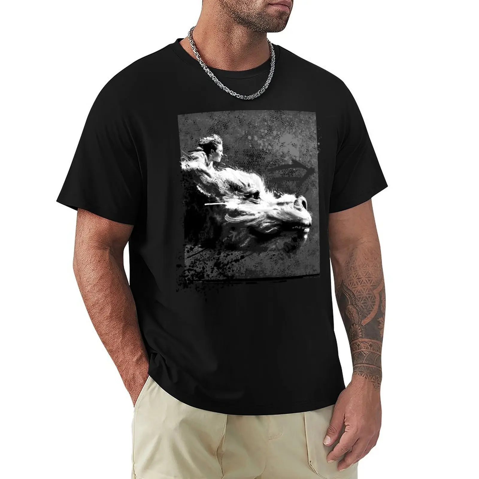 THE NEVERENDING T-Shirt man t shirts for men casual T-Shirt