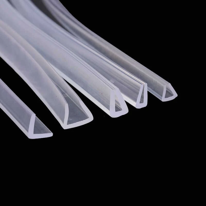 

1M U-Shaped Transparent Sealing Strip Glass Table Wall Corner Wrapping Rubber Strip Child Anti-Collision Protection Strip
