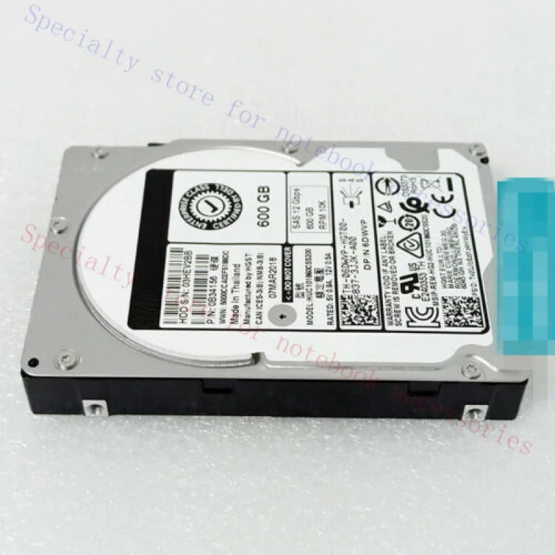 

R+ For 06DWVP 6DWVP DELL HUC101860CSS200 600GB 2.5" 10K 12Gbps SAS HDD /