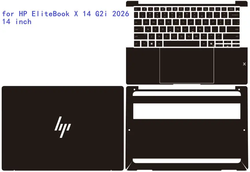 Pre Cut Laptop Vinyl Decal Cover Sticker Skin Protector for HP EliteBook X 14 inch G2i 2026