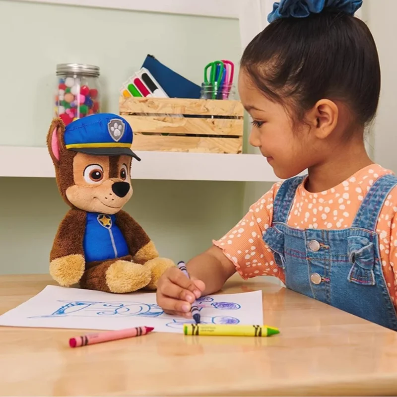 Muñeco de peluche de la patrulla canina, juguete del equipo Woof, muñeca Archie Tian Tian, juguete de Año Nuevo para niños, muñeca de regalo de cumpleaños, juguetes periféricos de dibujos animados suaves