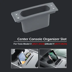 USB Hub For Tesla Model 3 2021 to 2023 For Model Y 2019 to 2024 Car Center Console Cable Organizer Cable Management Holder