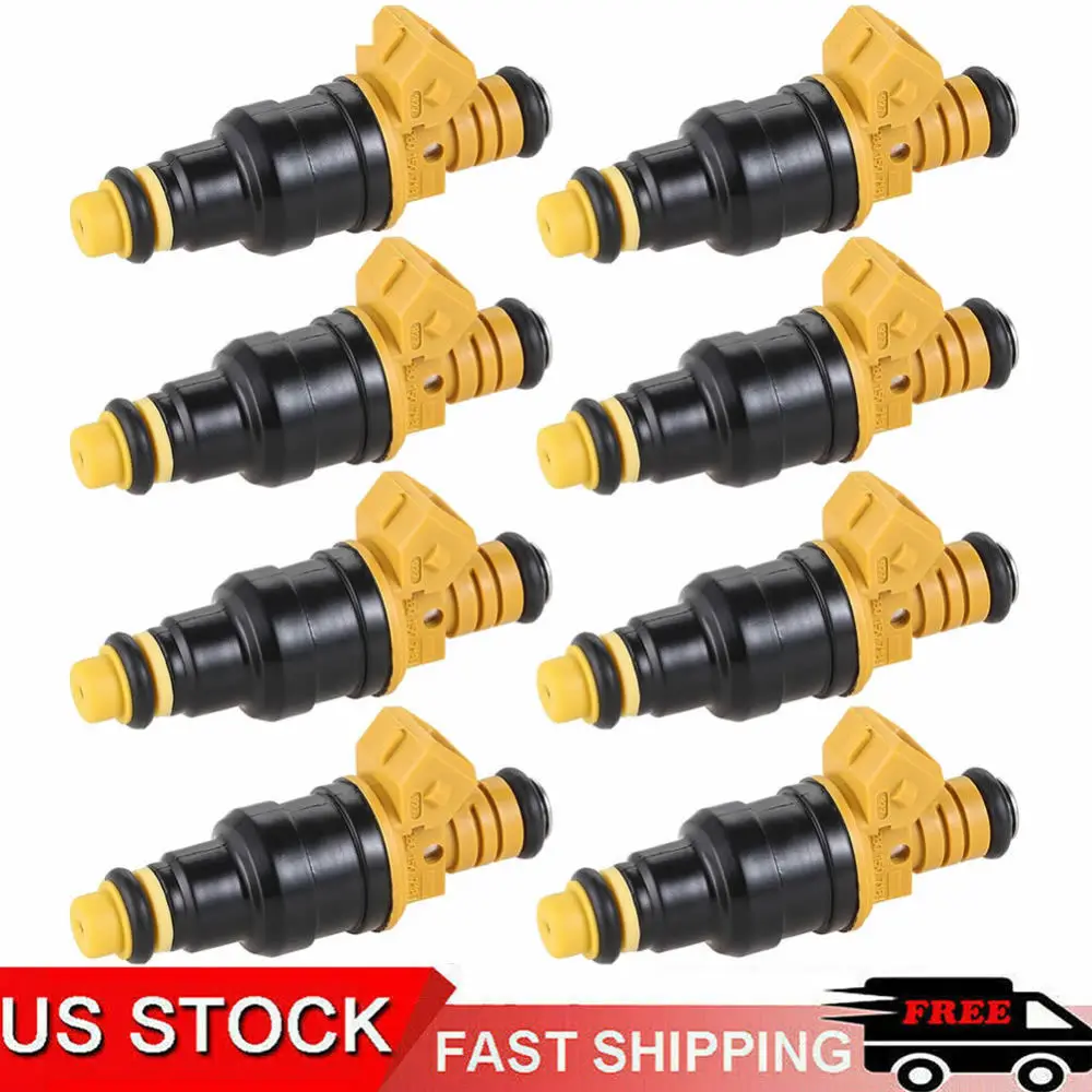 8Pcs Fuel Injectors For Ford F150 F250 F350 4.6 5.0 5.4 5.8 Replace #0280150718