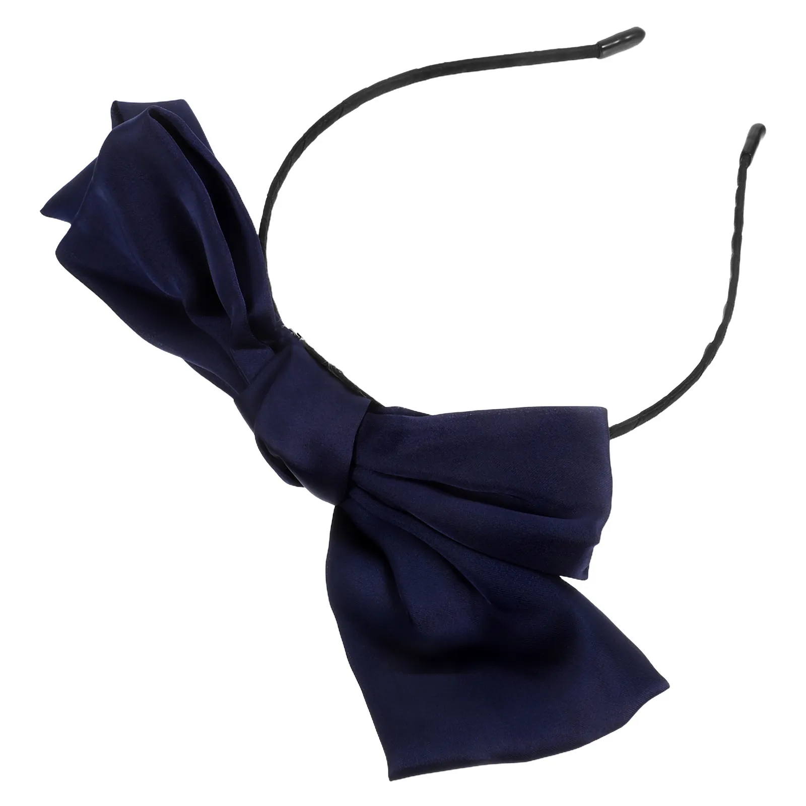 

Satin Bowknot Headband Women Ribbon Bow Hair Hoop Vintage Elegant Minimalist Design Comfortable Secure Fit Hair Styling