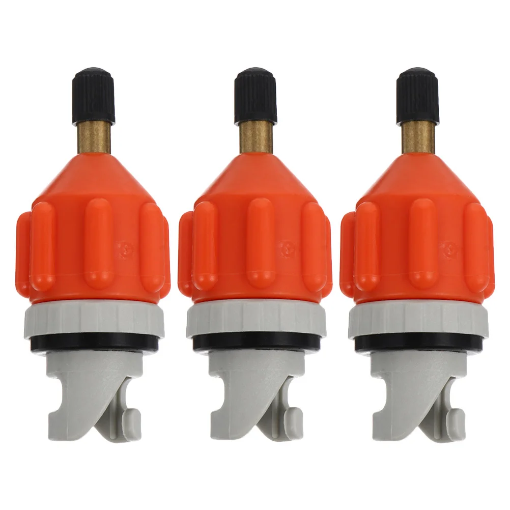 3Pcs Air Pump Adapter for Inflatables Paddle Board Kayak Boat Valve Converter Nozzle Kit Inflatable Kayak Adapter
