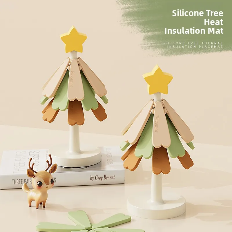 

Creative Silicone Heat Resistant Mat Dining Table Anti-Scald High Temperature Resistant Luxury Home Use Bowl Pad Pot Pad One ...