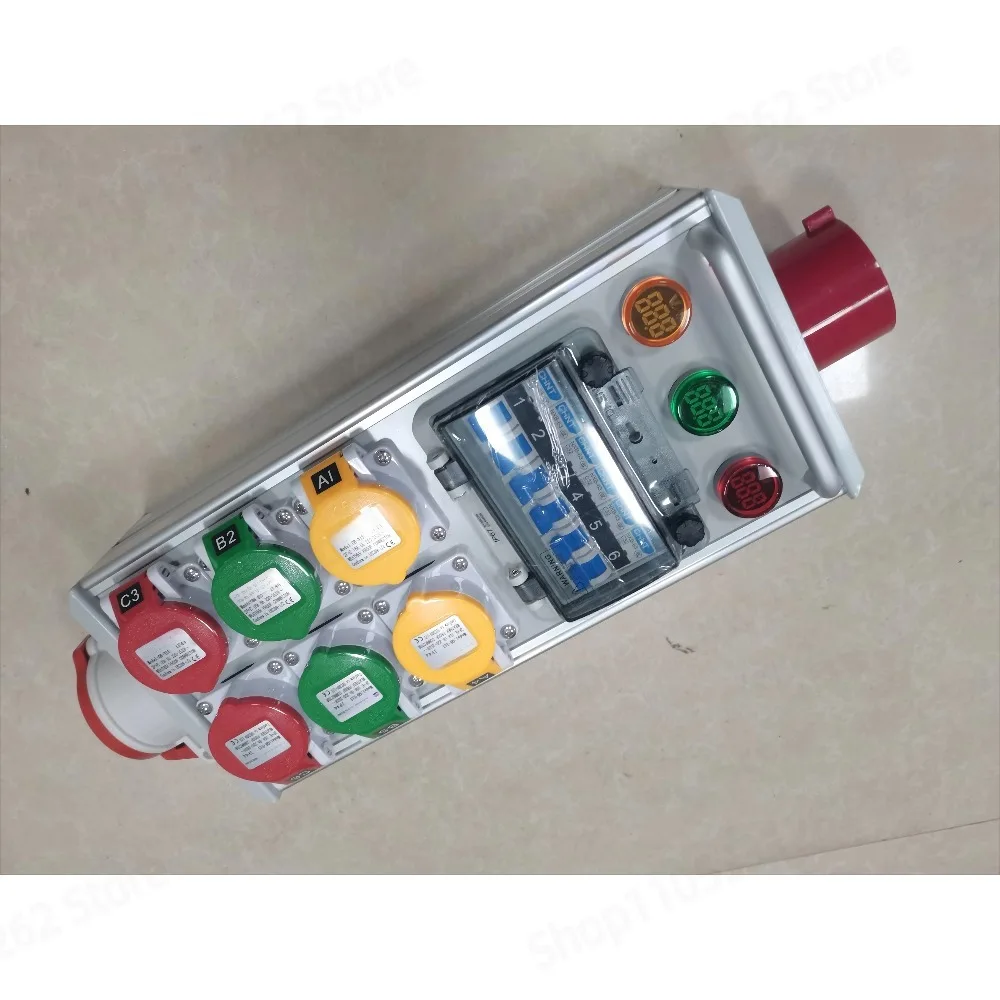 6 Way 16A Power Box LED Screen Stage Lighting Controller Wedding Event