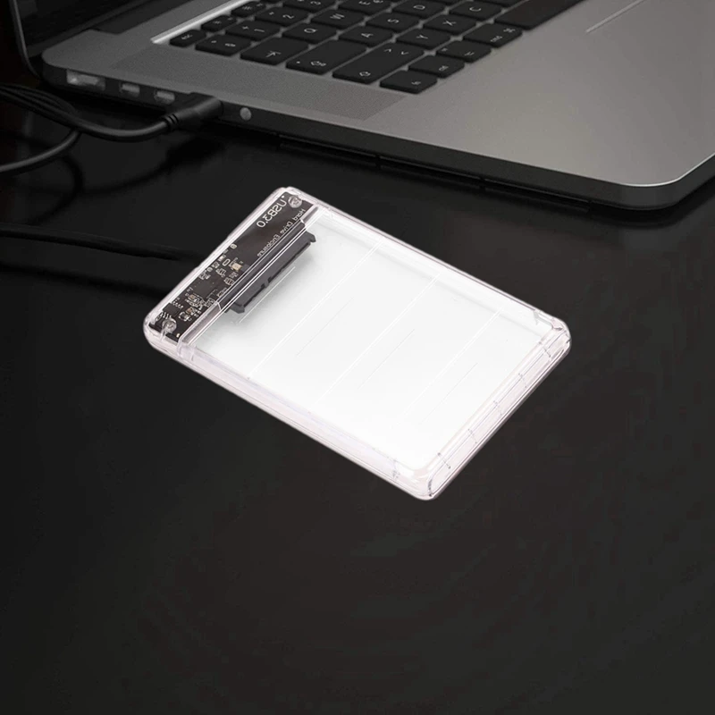 PCM2704 kartu suara USB, papan dekoder HIFI DAC dengan kotak Hard Disk seluler, Sata ke USB 3.0 perangkat keras seluler