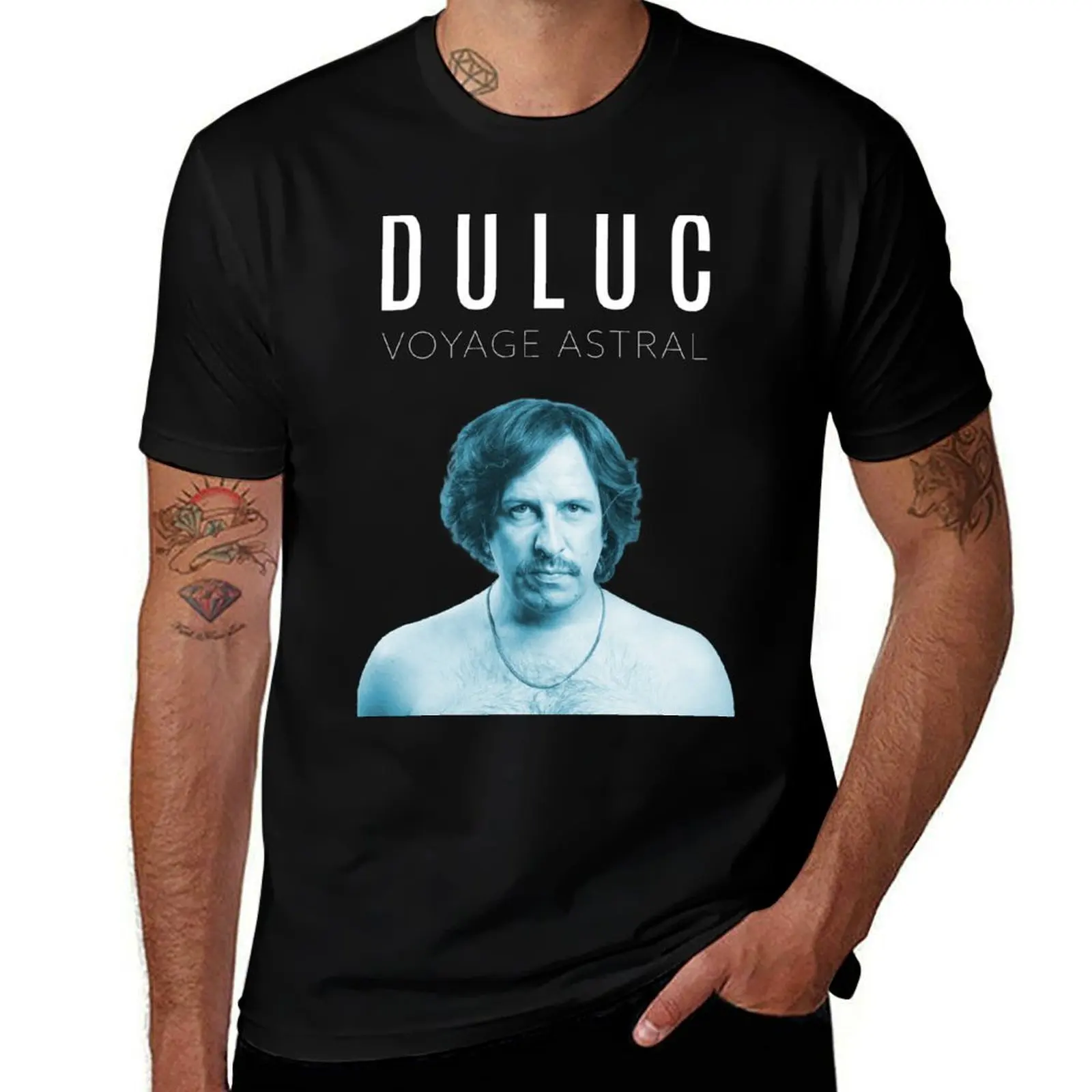 Duluc - Astral Travel - Camiseta con estampado de OVNI(s), camiseta de manga corta para ejercicio físico